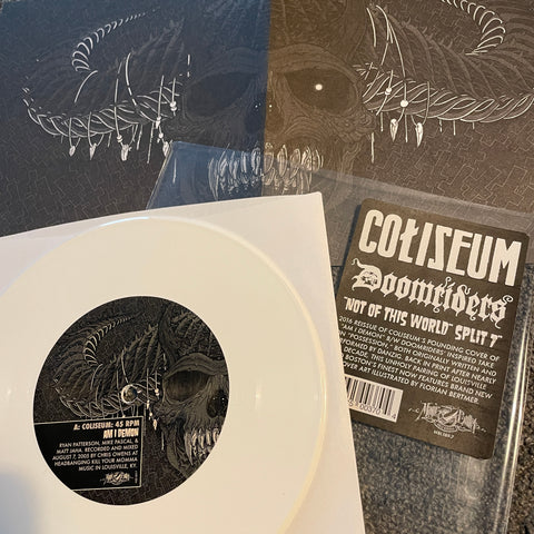 COLISEUM / DOOMRIDERS Split 7" Multiple Colors ARCHIVE SALE