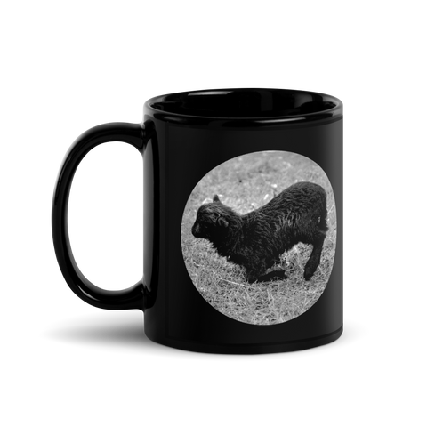 Black Glossy Mug