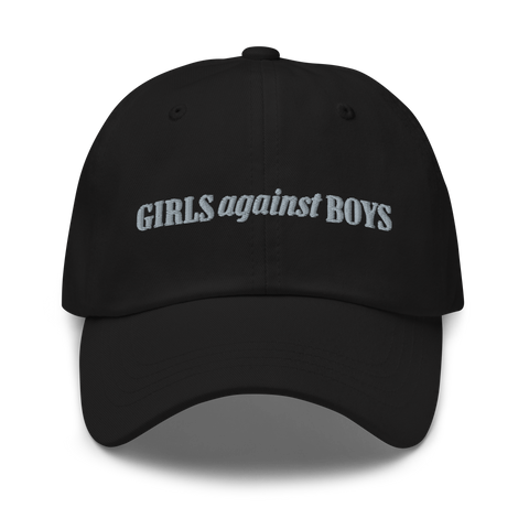 GIRLS AGAINST BOYS Dad Hat