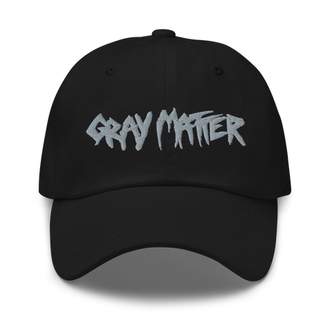 GRAY MATTER Embroidered Hat