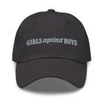 GIRLS AGAINST BOYS Dad Hat