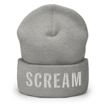 SCREAM Embroidered Beanie