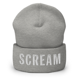 SCREAM Embroidered Beanie