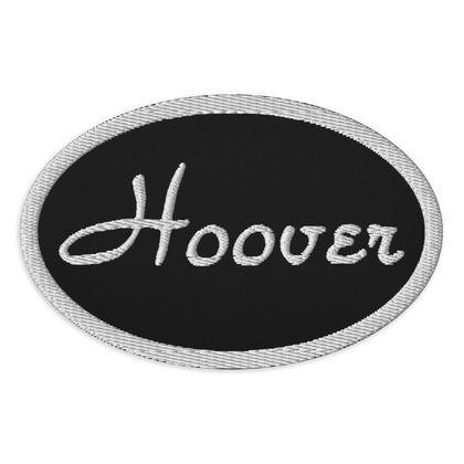 HOOVER Embroidered Patch