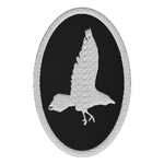 AMENRA Bird Embroidered Patch