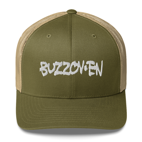 BUZZOVEN Embroidered Trucker Hat – Shirt Killer BUZZOVEN Embroidered Trucker Hat – Shirt Killer