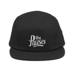 THE PAUSES Embroidered Five Panel Cap