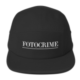 FOTOCRIME Embroidered Five Panel Cap