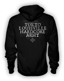 MONO Hardcore Army Zip-Up Hoodie (Tour Exclusive)