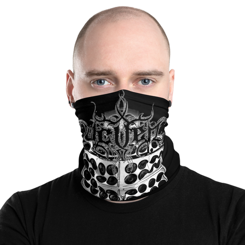 JUCIFER White Wall Neck Gaiter / Face Mask