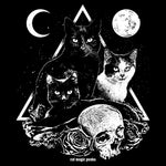 CAT MAGIC PUNKS Cosmos Women's Fitted Shirt