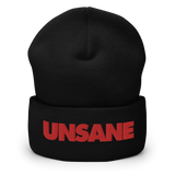 UNSANE Logo Embroidered Beanie