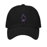 DAG NASTY Can I Say Purple Embroidered Hat