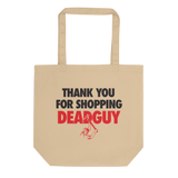 DEADGUY Thank You For Shopping Tote Bag
