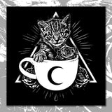 CAT MAGIC PUNKS Kitty Cup Poster