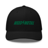 WEEDEATER Weed Metal Trucker Cap