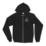 CAT MAGIC PUNKS Willie Skull Zip-Up Hoodie
