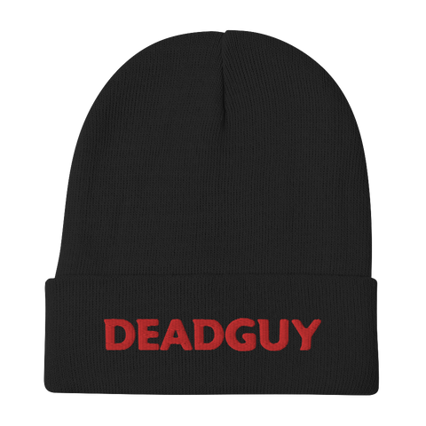 DEADGUY Logo Embroidered Beanie