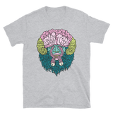 GENGHIS TRON Eye Eater White/Grey Shirt