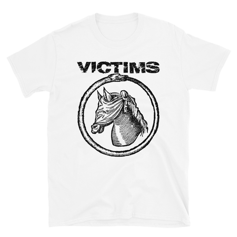 VICTIMS Horse Snake Shirt White