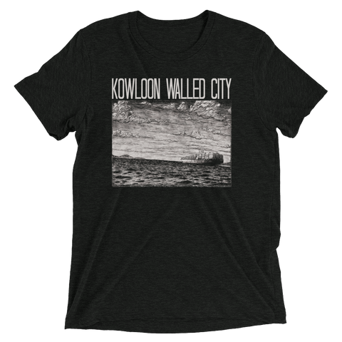 KOWLOON WALLED CITY Sea Tri-blend Shirt