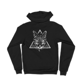 CAT MAGIC PUNKS Four Eyes Zip-Up Hoodie