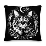 CAT MAGIC PUNKS Yule Cat Pillow - LIMITED EDITION