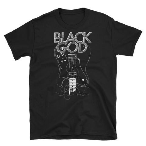 BLACK GOD Guitar Shirt