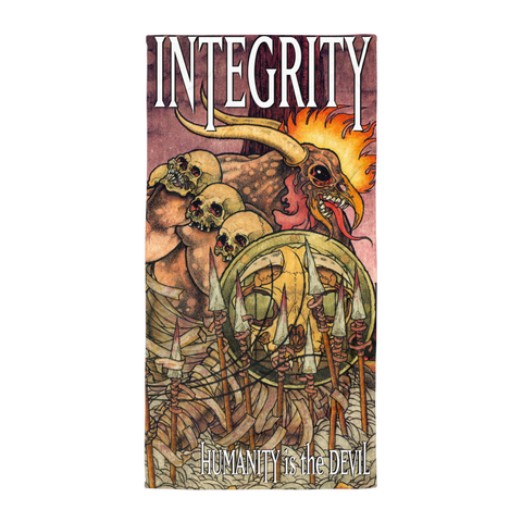 INTEGRITY Humanity Is The Devil Beach Towel