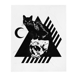 CAT MAGIC PUNKS Bastet Rising Blanket