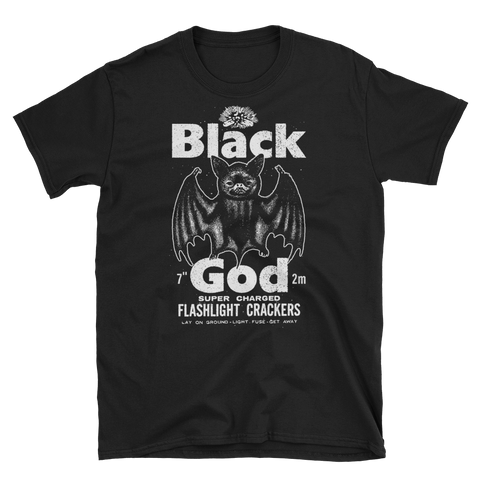 BLACK GOD Bat Shirt
