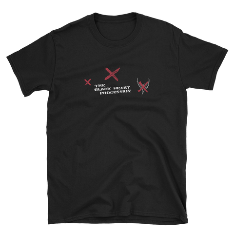 BLACK HEART PROCESSION Crossed Out Shirt