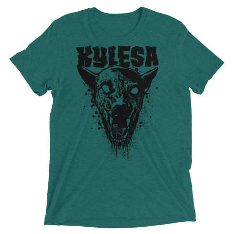 KYLESA Hellhound Green Tri-blend Shirt