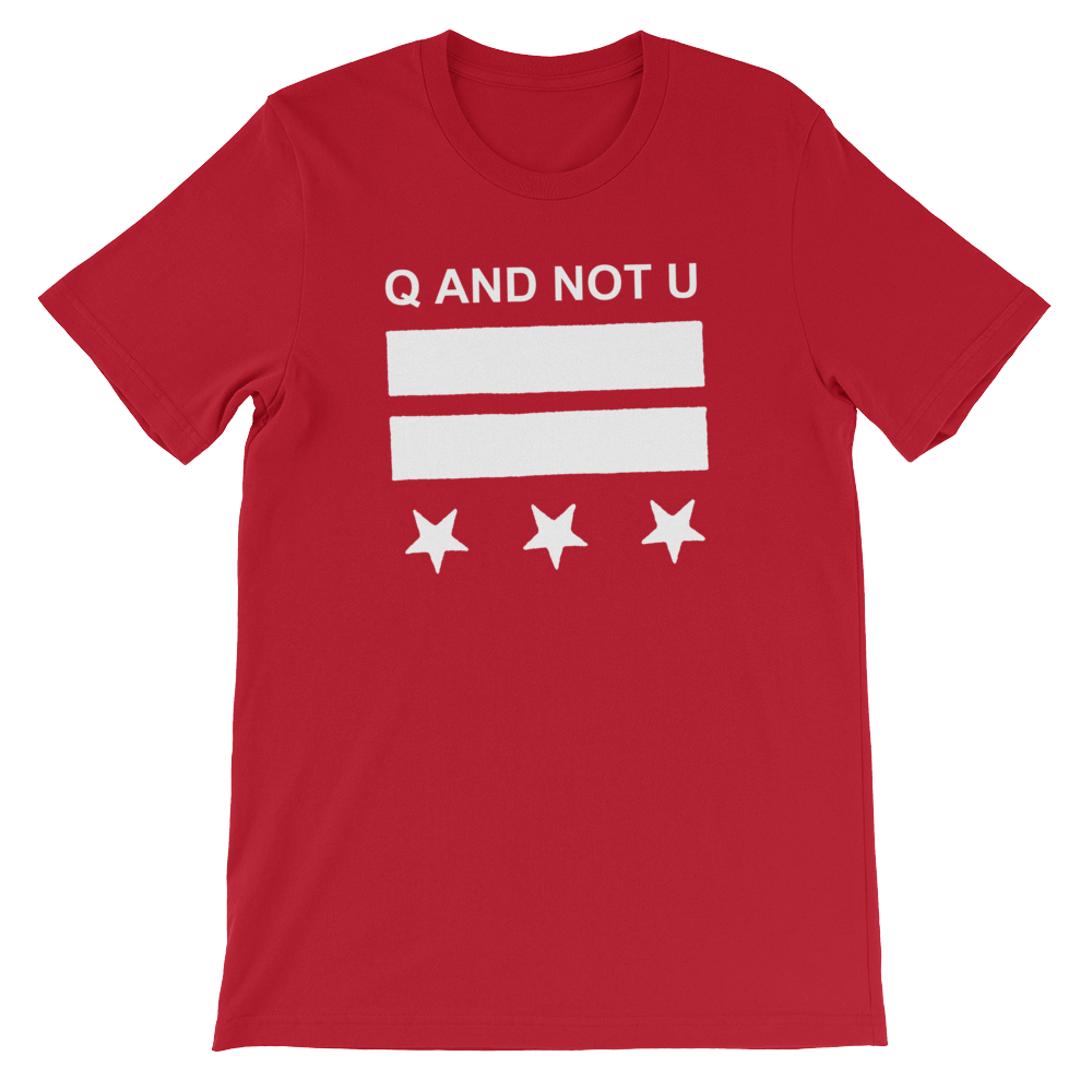 Q AND NOT U DC Logo Shirt – Shirt Killer