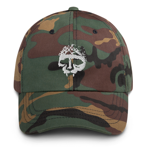 INTEGRITY Skull Camouflage Embroidered Hat