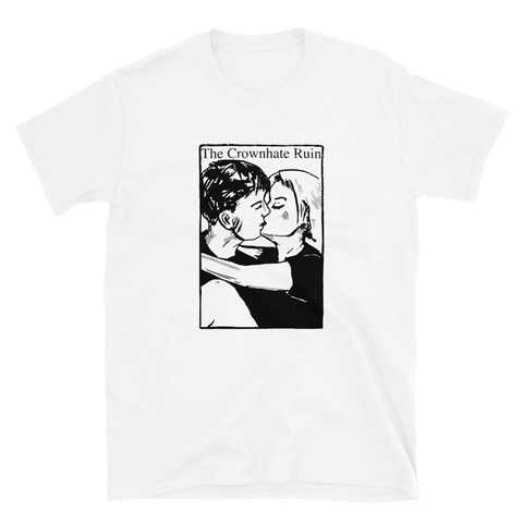 CROWNHATE RUIN Kiss Shirt White/Grey