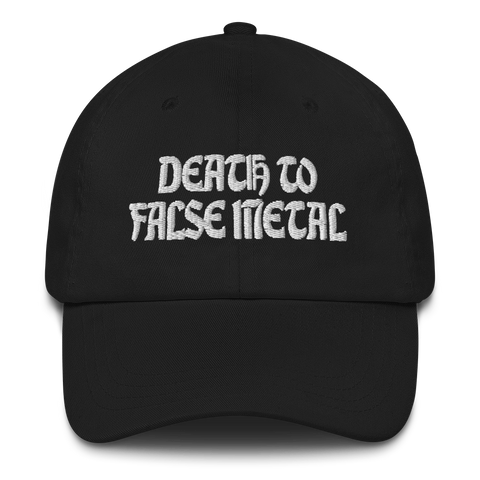 DEADGUY Death To False Metal Embroidered Hat