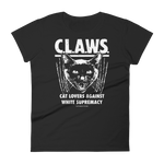 CAT MAGIC PUNKS CLAWS Women's Fitted Shirt