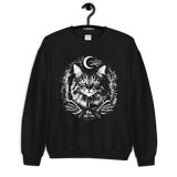 CAT MAGIC PUNKS Yule Cat Crewneck Sweatshirt - LIMITED EDITION