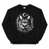 CAT MAGIC PUNKS Yule Cat Crewneck Sweatshirt - LIMITED EDITION