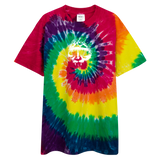 INTEGRITY Embroidered Oversized Tie-Dye Shirt