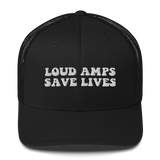 RIGS OF DOOM Loud Amps Save Lives Trucker Cap