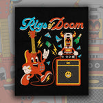 RIGS OF DOOM Gibby And Ampy Throw Blanket