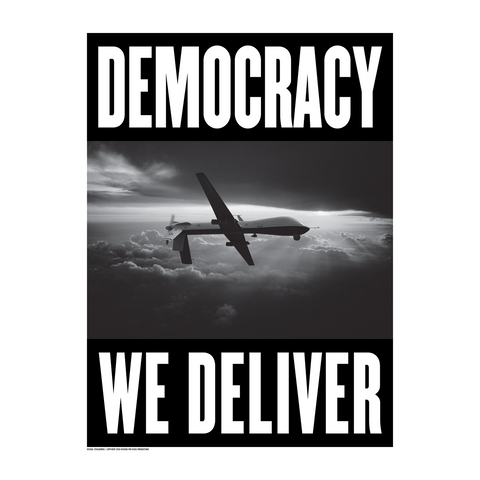 STEALWORKS Democracy We Deliver (2020) 18x24" Art Print
