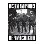 STEALWORKS Who Protects Who? 18x24" Art Print