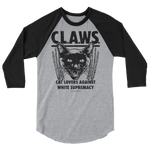 CAT MAGIC PUNKS CLAWS 3/4 Sleeve Raglan Shirt