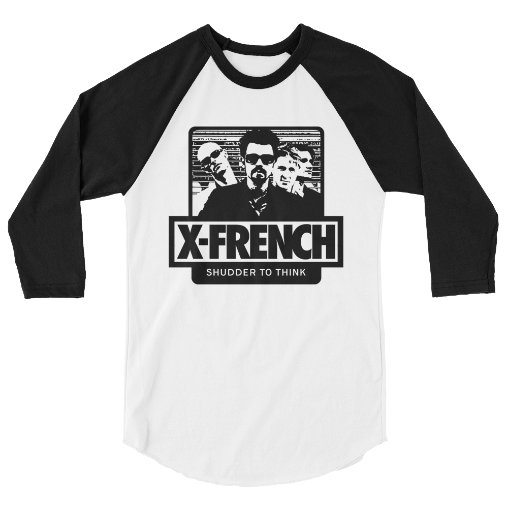 【2plan】Scratcher Drawing Shirt SHUDDER TO THINK X-French 3/4 Sleeve Raglan Shirt – Shirt Killer