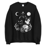 CAT MAGIC PUNKS Cosmos Crewneck Sweatshirt