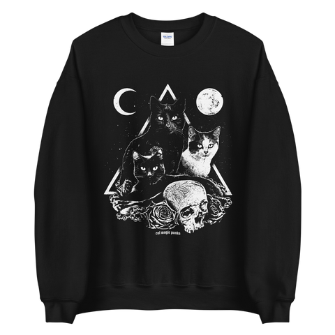 CAT MAGIC PUNKS Cosmos Crewneck Sweatshirt