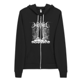 JUCIFER Skulls Zip-Up Hoodie